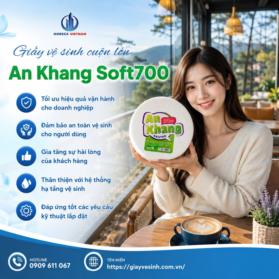 Mua giấy vệ sinh cuộn lớn Đà Lạt chính hãng cao cấp giá sỉ tốt nhất tại Horeca Việt Nam