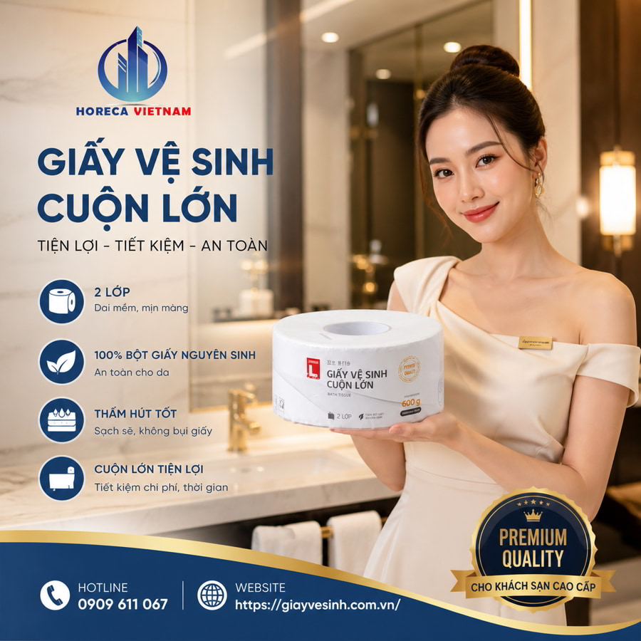 Mua giấy vệ sinh lotte mart chính hãng uy tín giá sỉ tốt nhất tại Horeca Việt Nam
