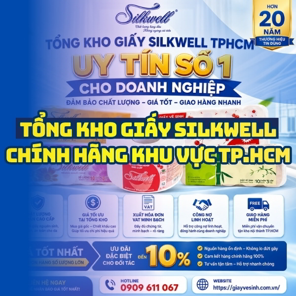 Tổng kho giấy silkwell TPHCM uy tín giá sỉ tốt nhất tại Horeca Việt Nam
