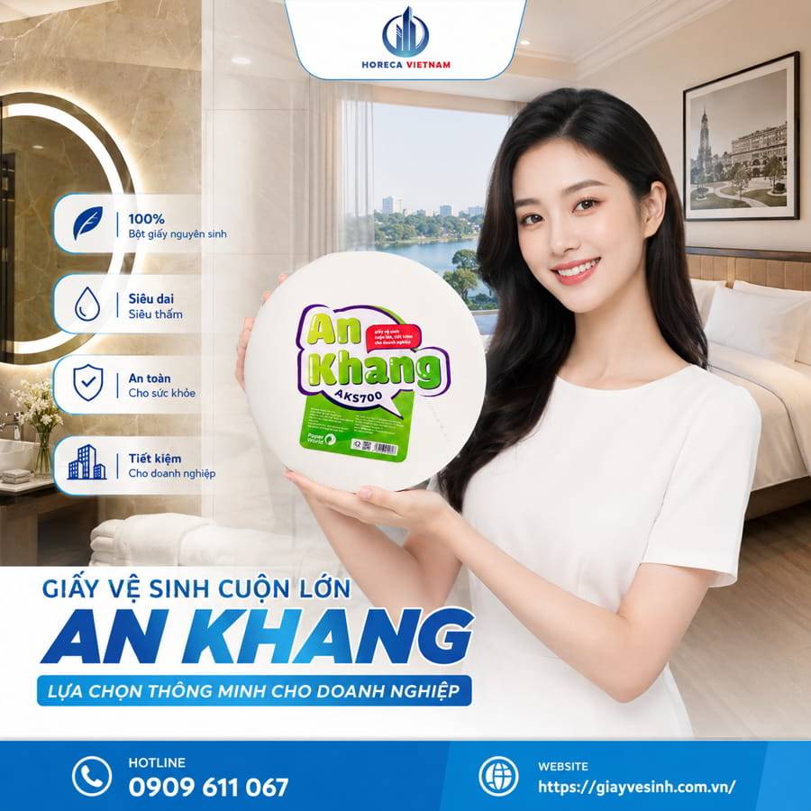 Báo giá giấy vệ sinh công nghiệp ngoại thành mới nhất tại Horeca Việt Nam