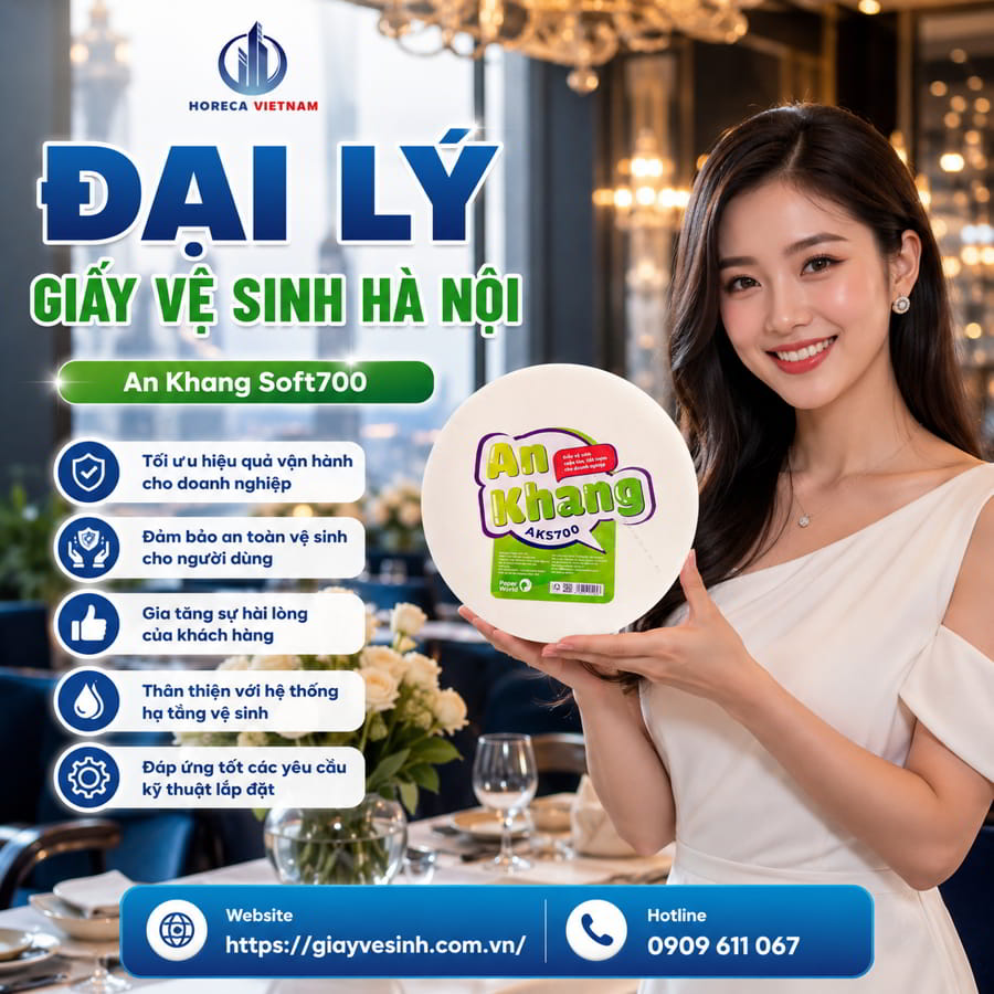 Đại lý giấy vệ sinh Hà Nội uy tín giá sỉ tốt nhất tại Horeca Việt Nam