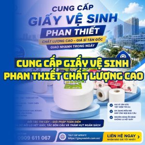 Horeca Việt Nam cung cấp Giấy vệ sinh Phan Thiết giá sỉ tốt nhất giao hàng tận nơi