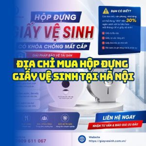 Horeca Việt Nam địa chỉ cung cấp Hộp đựng giấy vệ sinh Hà Nội uy tín lắp đặt tận nơi