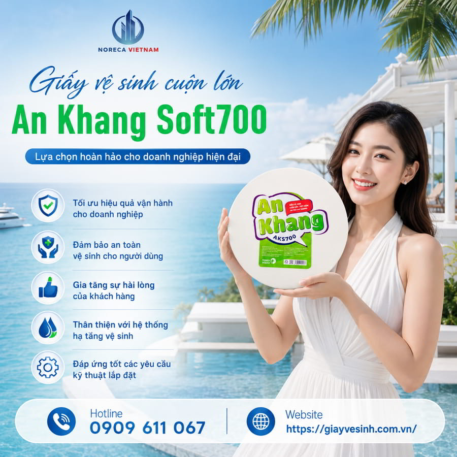 Horeca Việt Nam đơn vị cung cấp giấy vệ sinh cuộn lớn chính hãng cao cấp giá tốt nhất