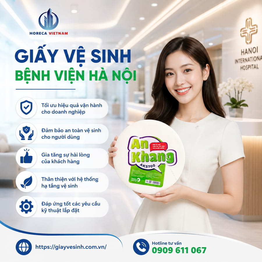 Mua giấy vệ sinh bệnh viện Hà Nội chính hãng cao cấp giá tốt nhất tại Horeca Việt Nam