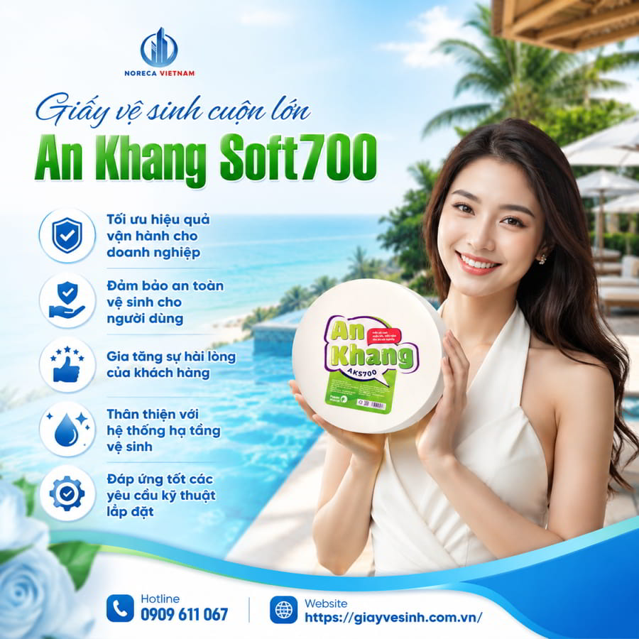 Mua giấy vệ sinh cuộn lớn Phan Thiết chính hãng cao cấp giá sỉ tận xưởng tại Horeca Việt Nam