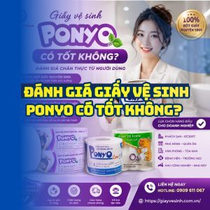 Đánh giá giấy vệ sinh ponyo có tốt không tại Horeca Việt Nam?