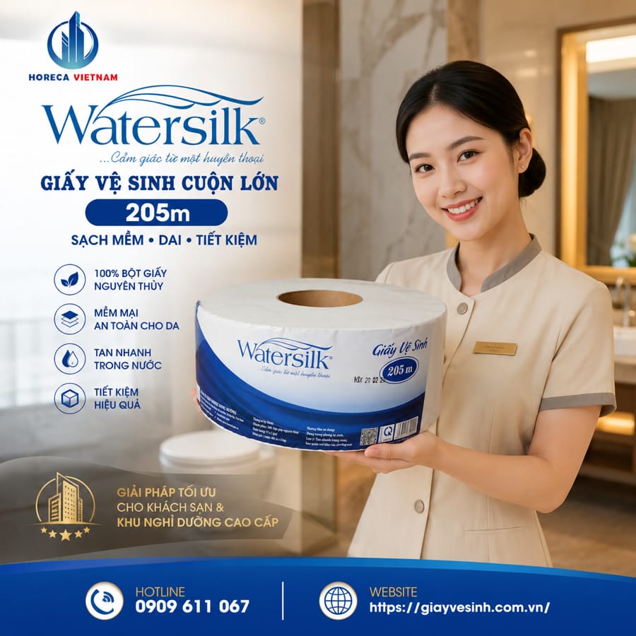 Mua giấy vệ sinh chính hãng giá sỉ cho doanh nghiệp tại Horeca Việt Nam