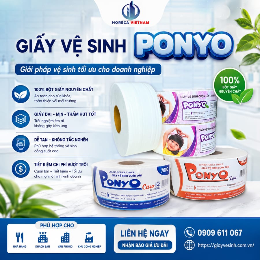 Tìm hiểu giấy vệ sinh ponyo là gì và nguồn gốc?