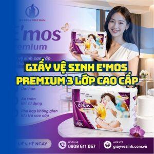 Horeca Việt Nam nhà cung cấp giấy vệ sinh e'mos premium giá sỉ tốt nhất giao nhanh