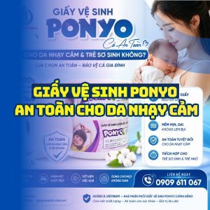 Horeca Việt Nam cung cấp giấy vệ sinh ponyo cho da nhạy cảm uy tín giá sỉ tốt nhất giao nhanh