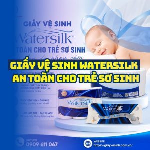 Horeca Việt Nam cung cấp giấy vệ sinh watersilk cho trẻ sơ sinh cao cấp giá tốt nhất