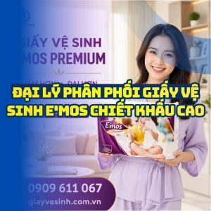 Horeca Việt Nam đại lý giấy vệ sinh e'mos giá sỉ tốt nhất chiết khấu cao