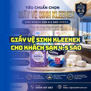 Horeca Việt Nam nhà cung cấp giấy vệ sinh kleenex cho khách sạn giá sỉ tận xưởng giao hàng tận nơi