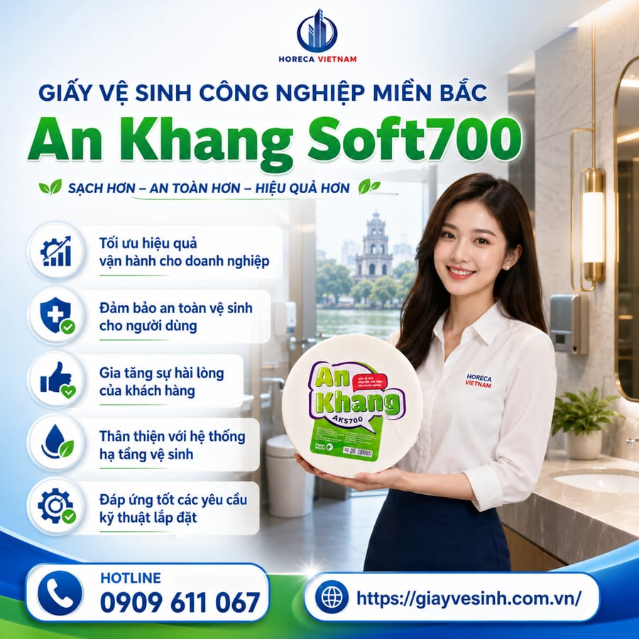 Mua giấy vệ sinh công nghiệp miền Bắc chính hãng cao cấp giá sỉ tốt nhất tại Horeca Việt Nam
