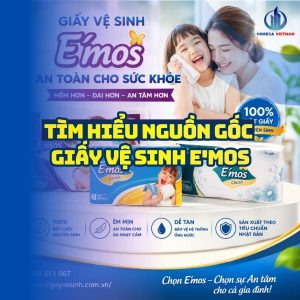 Tìm hiểu nguồn gốc giấy vệ sinh e'mos uy tín tại Horeca Việt Nam
