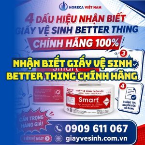 4 dấu hiệu nhận biết better thing chính hãng tại Horeca Việt Nam