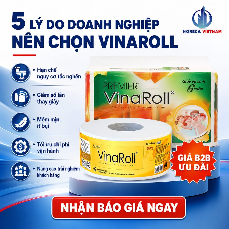 5 lý do vì sao doanh nghiệp chọn vinaroll