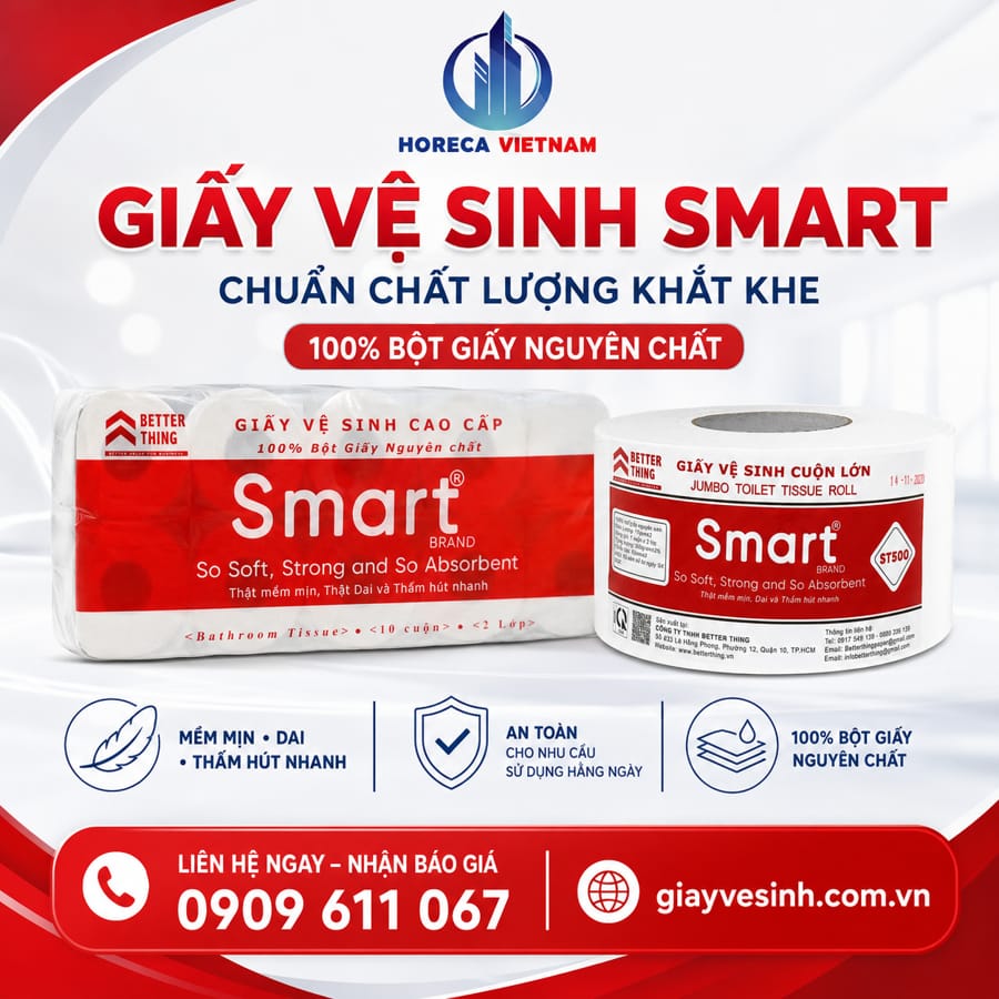 Các tiêu chuẩn chất lượng giấy vệ sinh khắt khe mà smart đáp ứng