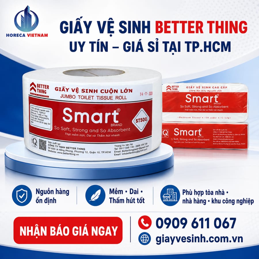 Địa chỉ mua giấy vệ sinh better thing TPHCM uy tín giá sỉ tốt nhất tại Horeca Việt Nam