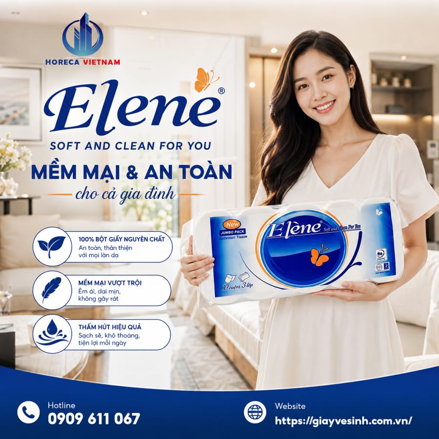 Địa chỉ mua giấy vệ sinh elena không lõi uy tín giá tốt cho cả gia đình