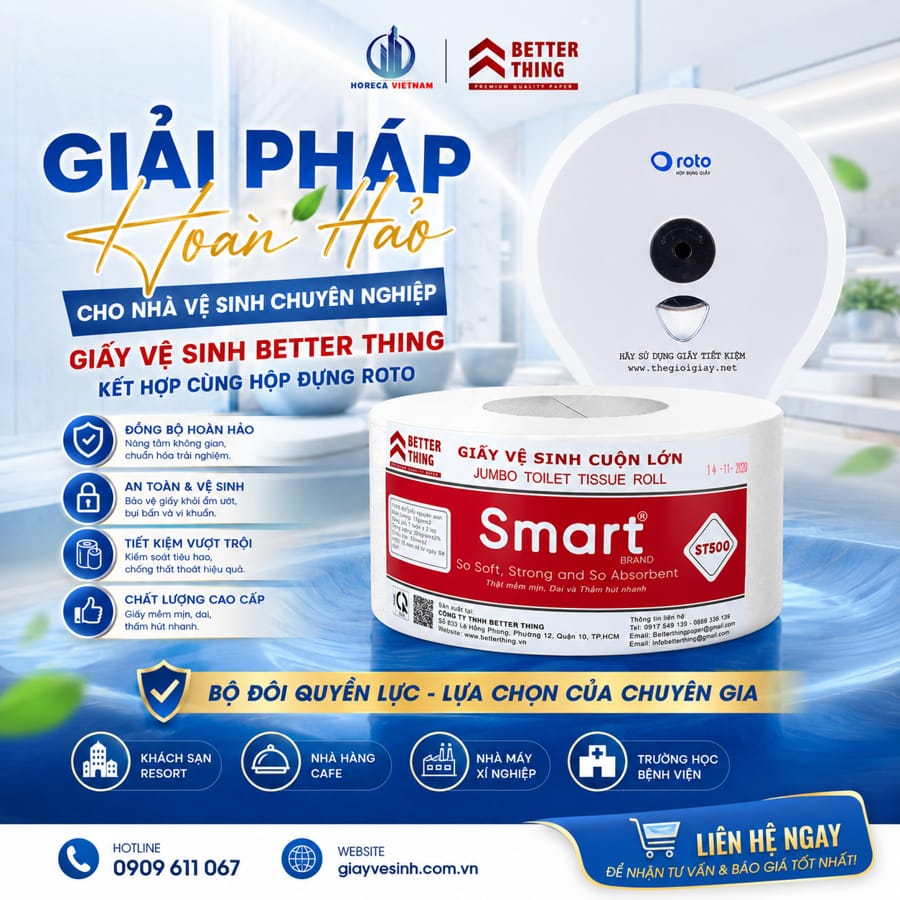 Giải pháp hoàn hảo sự kết hợp giấy better thing và hộp roto tốt nhất