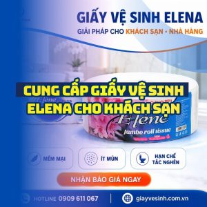 Horeca Việt Nam cung cấp giấy vệ sinh elena cho khách sạn giá sỉ tốt nhất giao hàng tận nơi