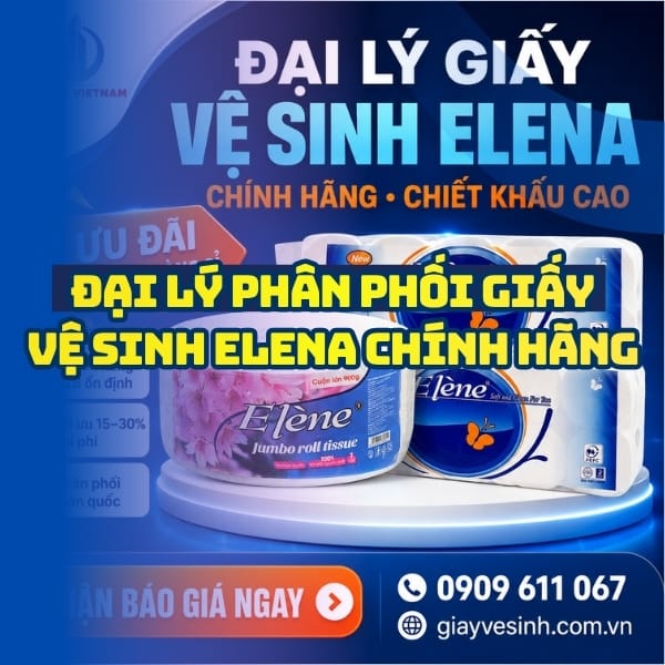 Horeca Việt Nam đại lý giấy vệ sinh elena uy tín giá sỉ tốt nhất