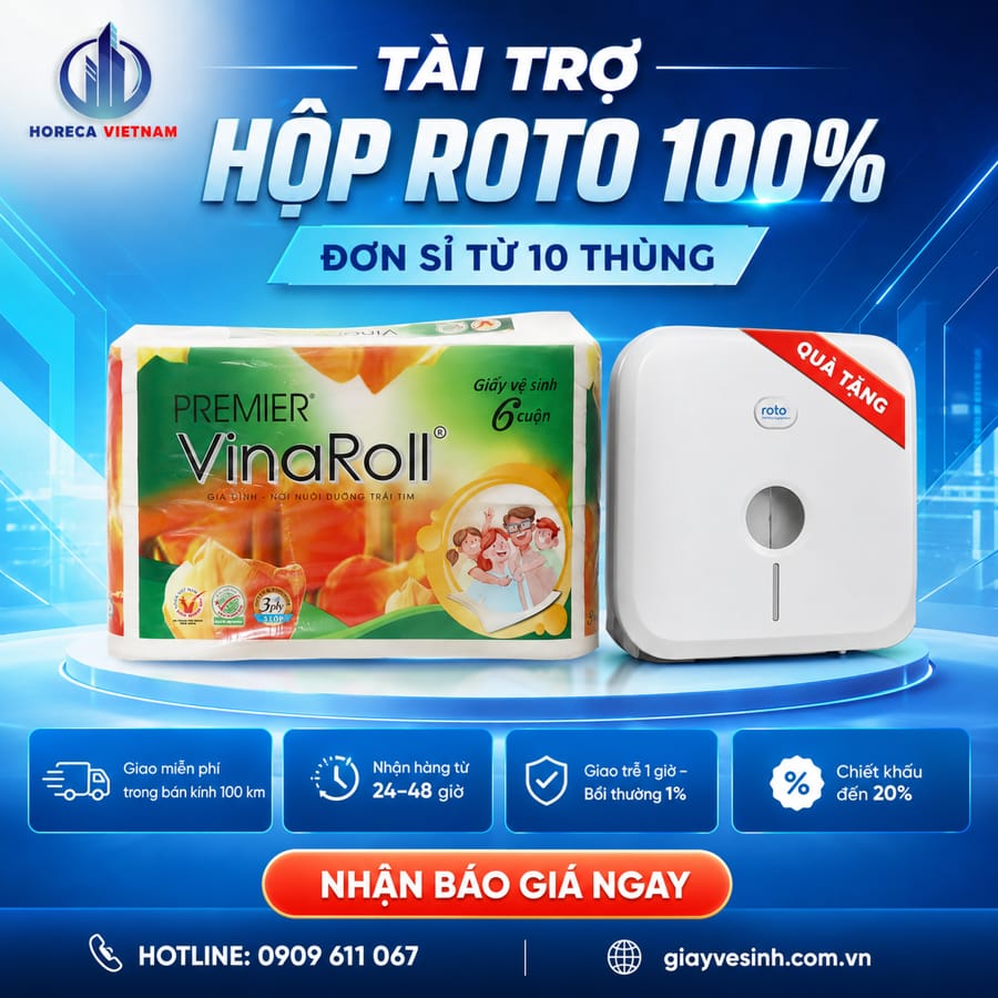 Horeca Việt Nam đại lý phân phối vinaroll TPHCM tốt nhất