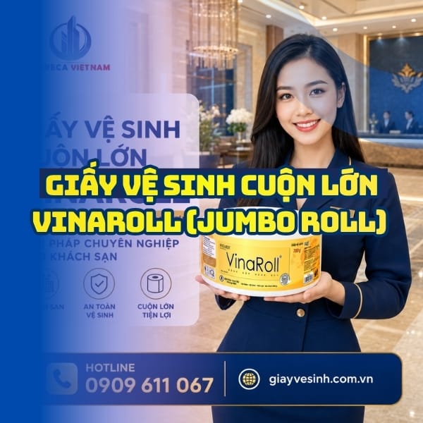 Horeca Việt Nam địa chỉ mua giấy vệ sinh cuộn lớn vinaroll giá sỉ tốt nhất giao nhanh
