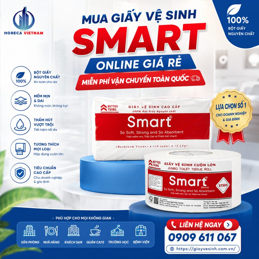 Mua giấy vệ sinh smart online giá tốt miễn phí vận chuyển toàn quốc