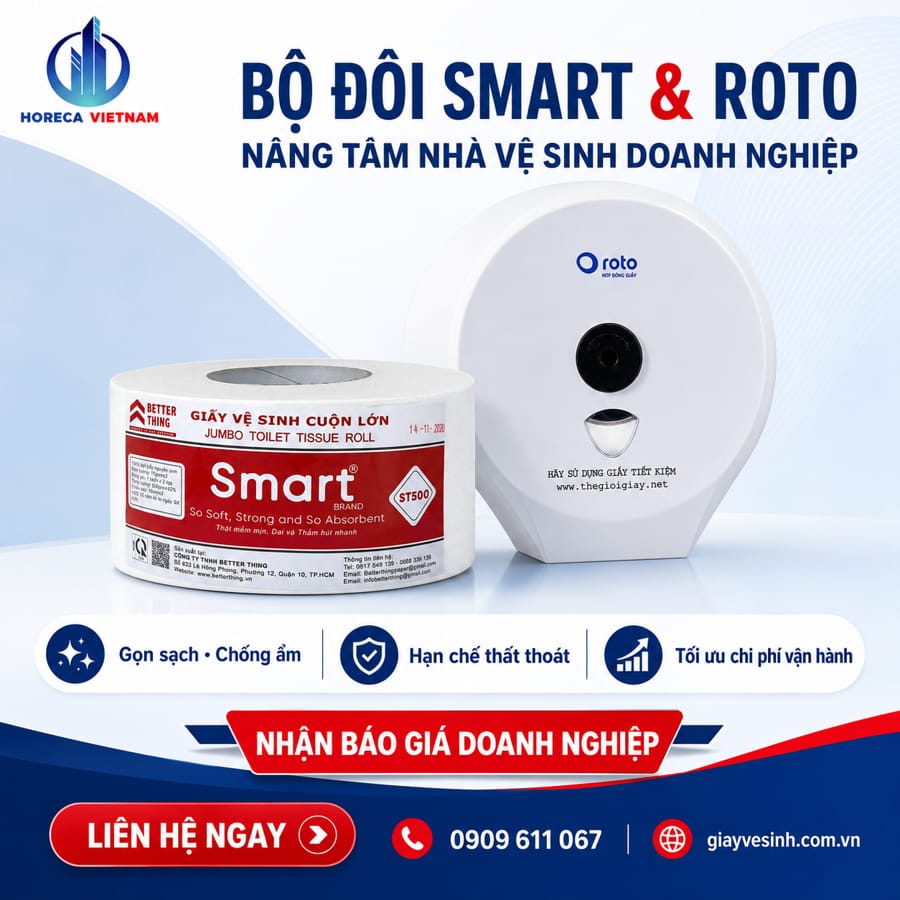 Trải nghiệm sự kết hợp giấy smart và hộp roto hoàn hảo