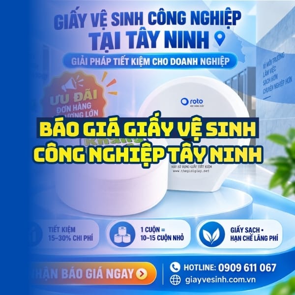 Báo giá giấy vệ sinh công nghiệp tây ninh uy tín tại NPP Horeca Việt Nam