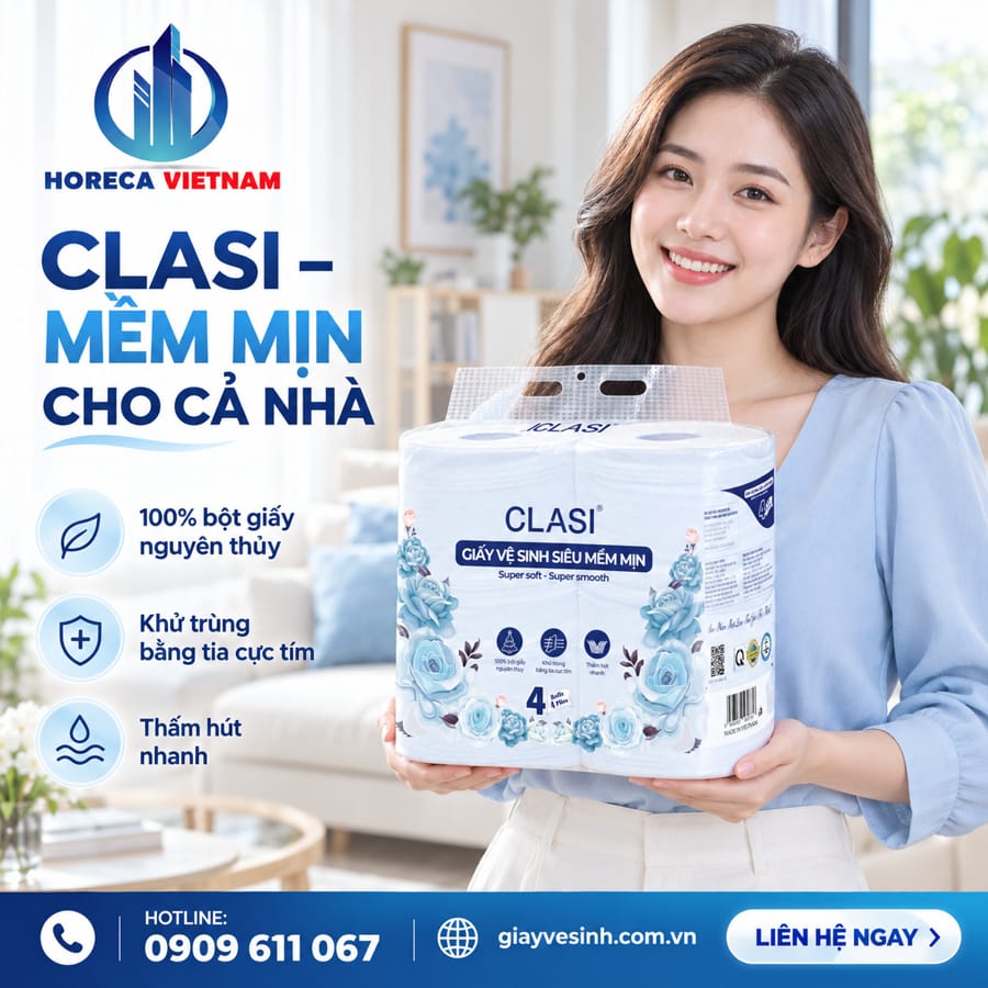 Chương trình khuyến mãi giấy vệ sinh mỹ lan uy tín tại Horeca Việt Nam