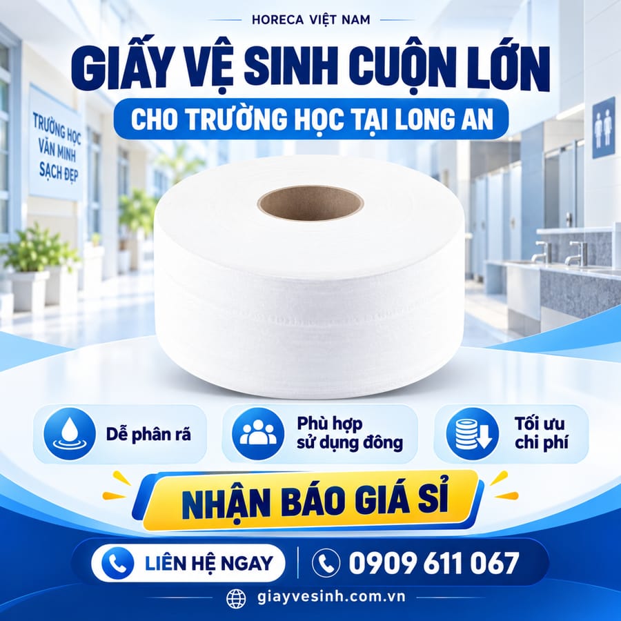 Tiêu chuẩn giấy vệ sinh trường học uy tín tại Horeca Việt Nam