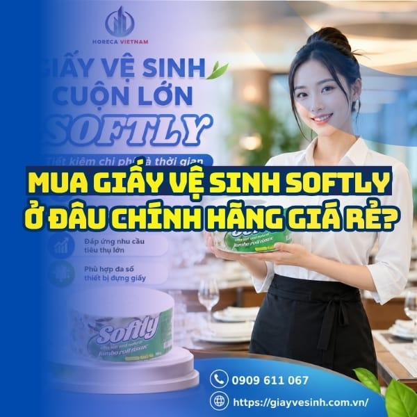 Địa chỉ mua giấy vệ sinh softly ở đâu chính hãng tránh hàng nhái giá rẻ