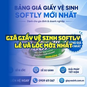 Giấy vệ sinh softly giá bao nhiêu trên thị trường hiện nay?