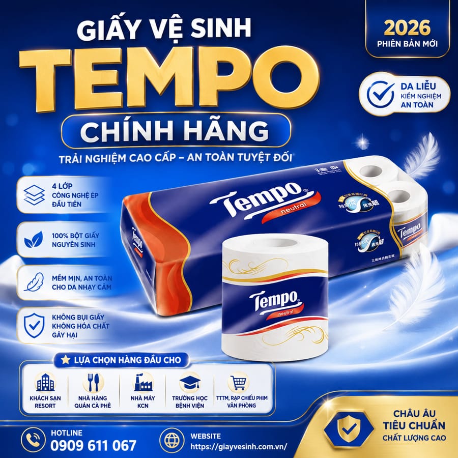 Horeca Việt Nam nhà phân phối giấy vệ sinh tempo uy tín giá tốt