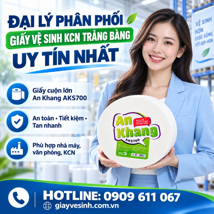Horeca Việt Nam đại lý giấy vệ sinh kcn trảng bàng uy tín nhất giá tốt
