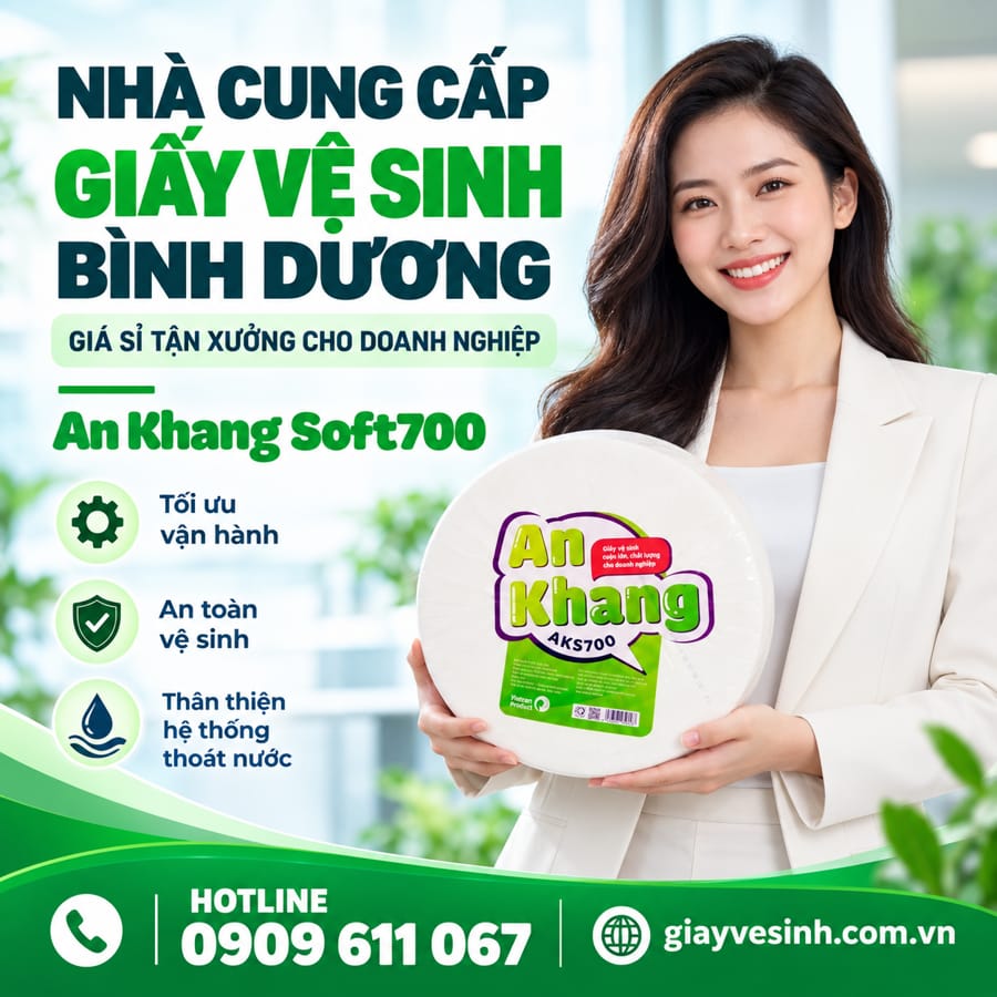 Horeca Việt Nam nhà cung cấp giấy vệ sinh Bình Dương giá sỉ tận xưởng cho doanh nghiệp