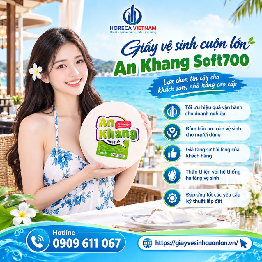 Horeca Việt Nam xưởng sản xuất giấy vệ sinh vũng tàu chính hãng cao cấp giá tốt