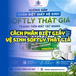 Hướng dẫn cách phân biệt giấy vệ sinh softly giả tại Horeca Việt Nam