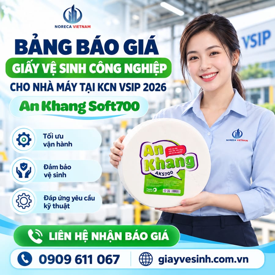 Mua giấy vệ sinh công nghiệp VSIP uy tín giá tốt tại NPP Horeca Việt Nam