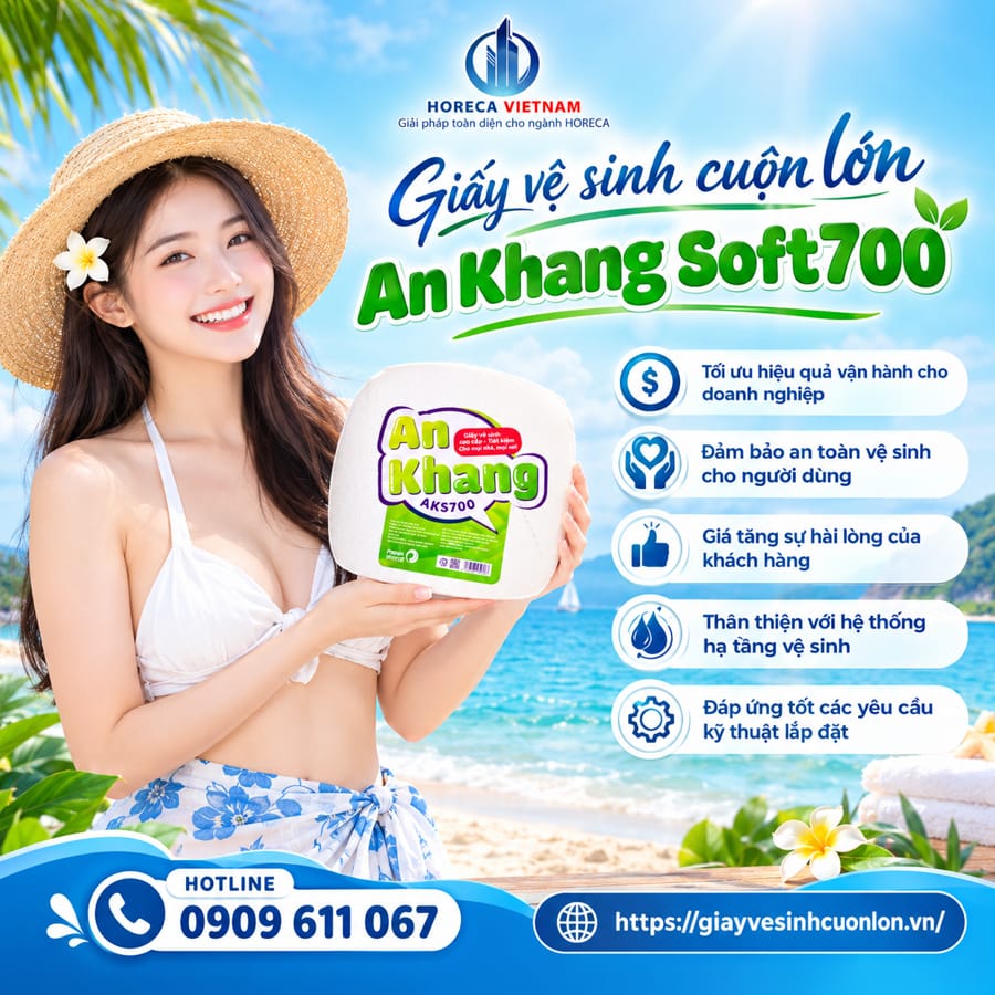 Mua giấy vệ sinh cuộn lớn vũng tàu uy tín giá tốt tại Horeca Việt Nam