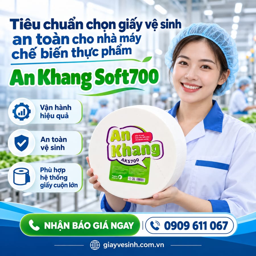 Mua giấy vệ sinh nhà máy chế biến thực phẩm uy tín tại NPP Horeca Việt Nam