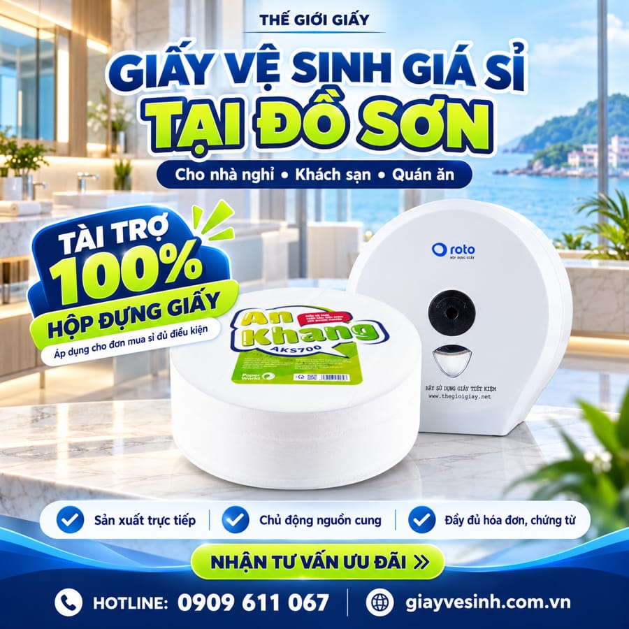 Horeca Việt Nam địa chỉ cung cấp giấy vệ sinh giá rẻ đồ sơn uy tín