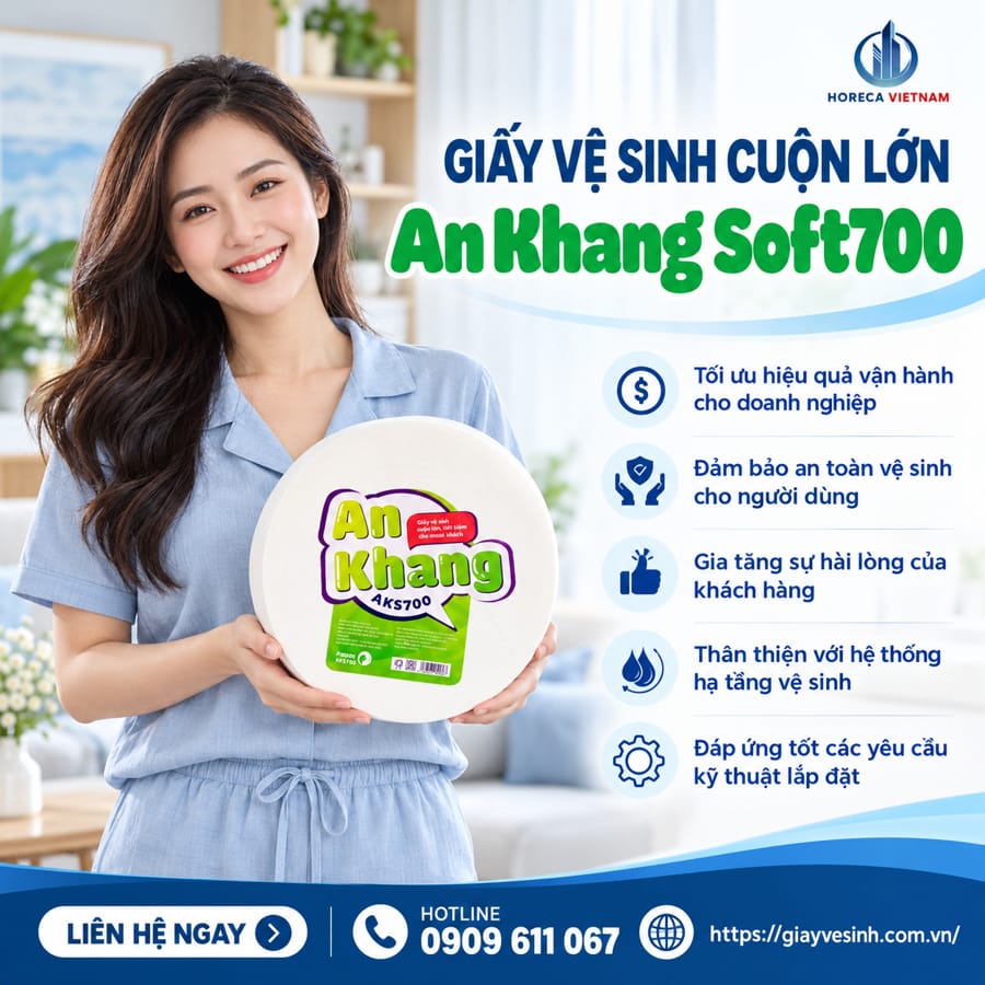 Horeca Việt Nam địa chỉ mua giấy vệ sinh chính hãng cao cấp giá tốt giao hàng tận nơi