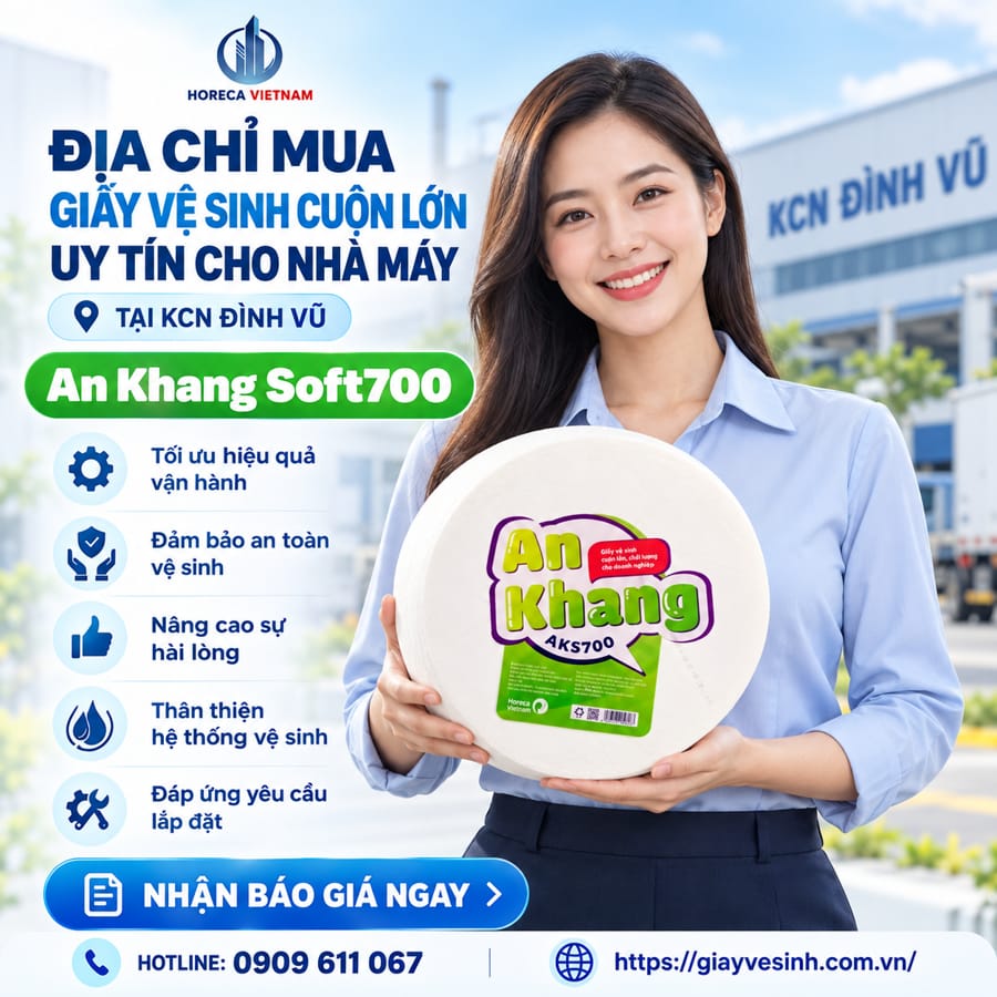 Horeca Việt Nam địa chỉ giấy vệ sinh khách sạn cát bà uy tín giá tốt