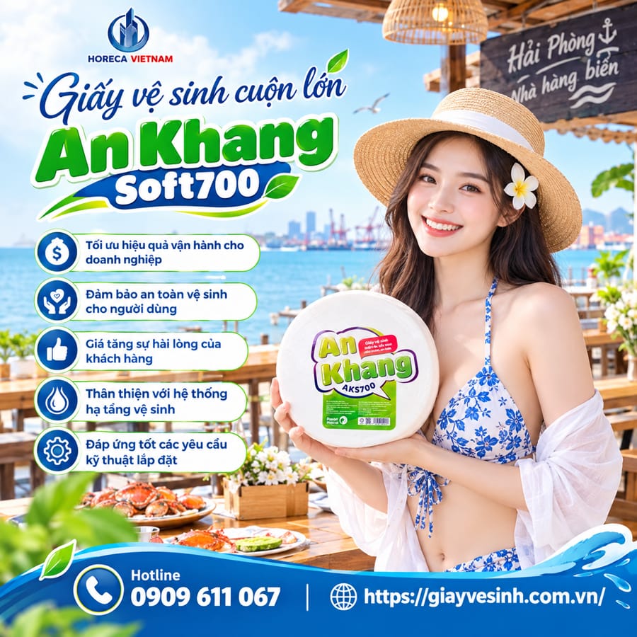 Horeca Việt Nam địa chỉ mua giấy vệ sinh nhà hàng hải sản uy tín giá tốt