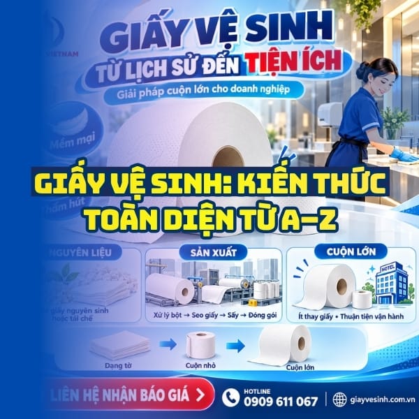 Kiến thức về giấy vệ sinh từ a đến z toàn diện tại Horeca Việt Nam
